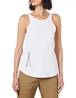 Koszulki męskie - G-STAR RAW Objects Tank Top T-Shirt męski, White C783-110, XXS - miniaturka - grafika 1