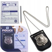 Zabawki militarne - Zestaw policyjny mandat odznaka A-1321 84082 - miniaturka - grafika 1