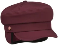 Czapki męskie - Czapka Żeglarska z Nausznikami Debby by Mayser, bordowy, S (55-56 cm) - miniaturka - grafika 1