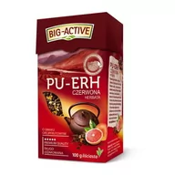 Odchudzanie i oczyszczanie - Bio-Active Big-Active Pu-Erh Herbata czerwona o smaku grejpfrutowym liściasta 100 g - miniaturka - grafika 1