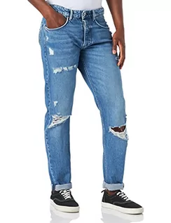 Spodnie męskie - Pepe Jeans Spodnie męskie Callen Crop, 000 dżins, 28W Regularny - grafika 1
