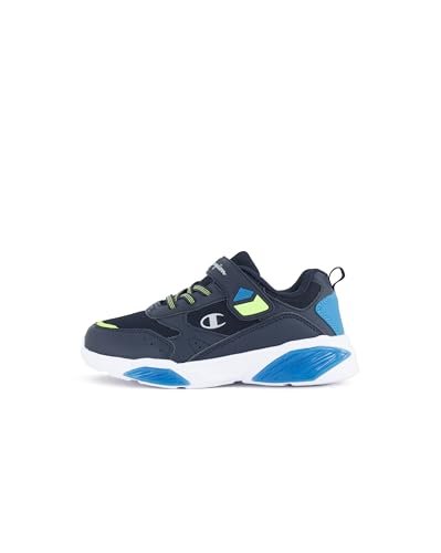 Champion Sneakersy chłopięce do biegania Wave, Niebieski Bs502, 1.5 UK Child