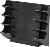 Przyborniki na biurko - Magnetyczny przybornik na długopisy Legamaster czarny plastik 4 przegródki 12,0 x 4,0 x 15,5 cm - miniaturka - grafika 1