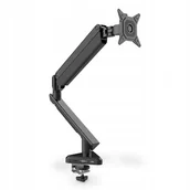 Inne akcesoria audio-wideo - Ramię biurkowe pojedyńcze z zaciskiem DIGITUS 1xLCD z sprężyną gazową i - miniaturka - grafika 1