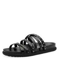 Klapki i japonki damskie - Tamaris Klapki damskie 1-27419-44, czarny, 38 EU - miniaturka - grafika 1