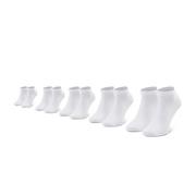 Skarpetki męskie - Zestaw 5 par niskich skarpet męskich Jack&Jones Jacdongo Socks 5 Pack Noos 12120278 r.OS White - miniaturka - grafika 1