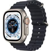 Smartwatch - Apple Watch Ultra GPS + Cellular 49mm Tytan MQFK3WB/A Czarny - miniaturka - grafika 1