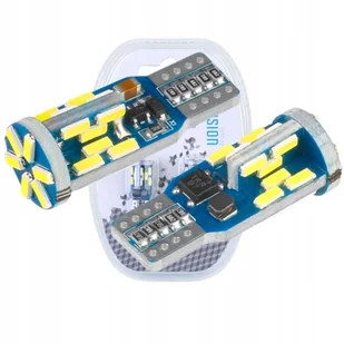 Żarówki Samochodowe Ledowe 12V 24V W5W Canbus 30XLED 2SZT. Białe Światło - Żarówki samochodowe - miniaturka - grafika 1