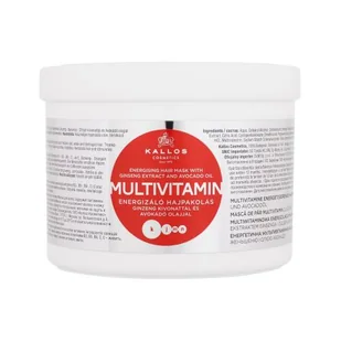 Kallos Cosmetics Multivitamin Maska do włosów 500 ml - Maski do włosów - miniaturka - grafika 1