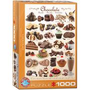 Puzzle - Eurographics Jigsaw puzzle 1000 Pieces 19.25""""""""""""""""x26.5""""""""""""""""-Chocolate - miniaturka - grafika 1