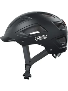 ABUS Kask rowerowy "Hyban 2.0" w kolorze czarnym - Kaski rowerowe - miniaturka - grafika 1