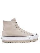 Trampki męskie - Converse Trampki Chuck Taylor All Star City Trek Suede A11455C Beżowy - miniaturka - grafika 1