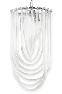 KingHome Lampa wisząca MURANO L chrom szkło metal JD9607-L.CHROM - Lampy sufitowe - miniaturka - grafika 1