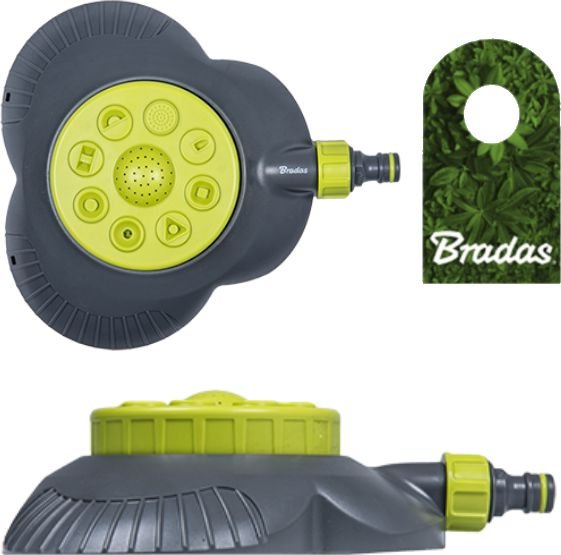 Bradas 8-funkcyjny zraszacz na podstawie LIME LINE LE-6202 BRADAS 4420