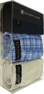 SLIPY MĘSKIE PACIFIC CLUB KRÓJ-ATLANTIC 3PAK XL - Majtki męskie - miniaturka - grafika 1