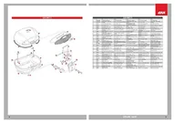 Części motocyklowe - Givi Z451 emblemat E450 Simply II, czarny, 40 - miniaturka - grafika 1