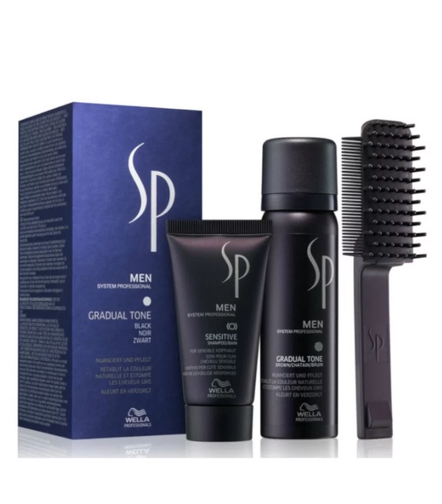 Wella SP SP Men Pigment Mousse Black Pianka przywracająca czarny kolor włosom 60ml 0000001919