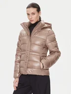 Kurtki damskie - Calvin Klein Kurtka zimowa K20K206269 Beżowy Regular Fit - miniaturka - grafika 1