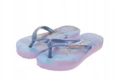 Klapki i japonki damskie - Havaianas Klapki Dziecięce Disney Z Bawełną Niebiesko Różowe 27-28 J1A - miniaturka - grafika 1