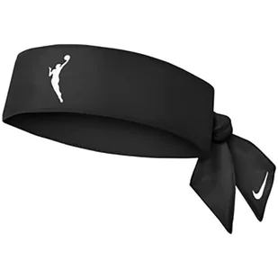 Nike WNBA opaska na głowę dla kobiet w kolorze czarny/biały, rozmiar: ONE Size, N.100.9656.010.OS - Ozdoby do włosów - miniaturka - grafika 1