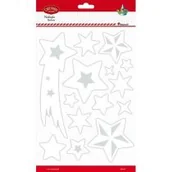 Zabawki kreatywne - Titanum Naklejki fluorescencyjne gwiazdy białe 14 szt. - miniaturka - grafika 1