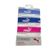 Majtki damskie - Puma Majtki String 3-Pack 93533708 R S - miniaturka - grafika 1