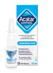 US Pharmacia Acatar 0,05% 15 ml - Leki na alergię - miniaturka - grafika 1