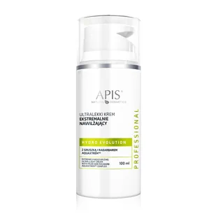 Apis hydro evolution ultralekki krem ekstremalnie nawilżający z gruszką i rabarbarem aquaxtrem 100ml P108595 - Kremy do twarzy - miniaturka - grafika 1