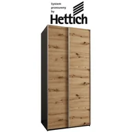 Szafy - Szafa przesuwna wysoka z cichym domykiem, garderoba Lux 1 120 gł. 64 wys. 245,5 szafa na wymiar - miniaturka - grafika 1