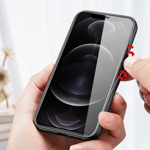 Dux Ducis Fino etui pokrowiec pokryty nylonowym materiałem iPhone 13 Pro Max zielony - Etui i futerały do telefonów - miniaturka - grafika 8