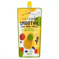 Soki i napoje niegazowane - Owolovo Smoothie topikalnie Jabłko-ananas-porzeczka 250 ml - miniaturka - grafika 1