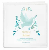 Albumy fotograficzne - Album na zdjęcia z nadrukiem dla chłopca na chrzest - miniaturka - grafika 1