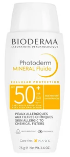 Bioderma Photoderm Mineral Fluide SPF50+ 75g - Podkłady do twarzy - miniaturka - grafika 1