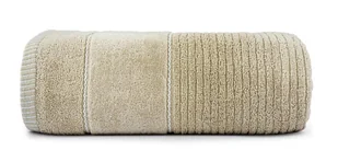 Ręcznik Teo 50x90 beżowy 470g/m2 frotte - Ręczniki - miniaturka - grafika 1