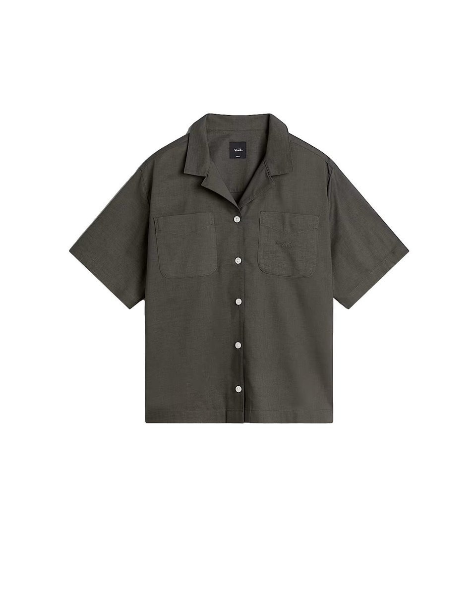 Vans Koszula Damska Cassidy Camp Shirt Grey VN000M9A1O71 S