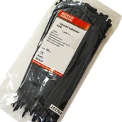 Inne mocowania - Organizer Erko Opaska zaciskowa czarna OPK 540/7,6 op.100szt ERKO - miniaturka - grafika 1