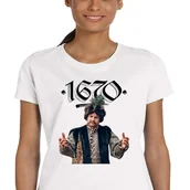 Koszulki i topy damskie - P002 KOSZULKA DAMSKA 1670 TY JESTEŚ SWÓJ CHŁOP SERIAL FILM JAN PAWEŁ L - miniaturka - grafika 1