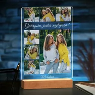 Ramki na zdjęcia - Lampka ramka XL z wydrukiem na szkle akrylowym i podświetleniem LED - miniaturka - grafika 1