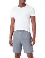 Spodenki damskie - Reebok Męskie szorty z dzianiny, zimnoszary 6, L, Zimny szary 6, L - miniaturka - grafika 1