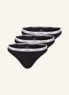 Majtki damskie - Calvin Klein Figi, 3 Szt. schwarz - miniaturka - grafika 1