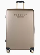 Walizki - Walizka duża Puccini Los Angeles - szampański - miniaturka - grafika 1