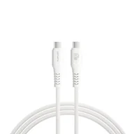 Kable komputerowe i do monitorów - 4smarts PremiumCord kabel USB 1,5 m USB C Biały 541427 - miniaturka - grafika 1