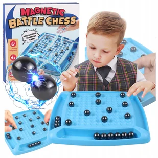 Szachy Magnetyczne Kamienie Magnetic Gra Rodzinna Strategiczna Planszowa - Gry planszowe - miniaturka - grafika 1