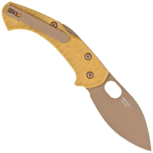 Nóż składany Fox Zero 2.0 Desert Warrior Coyote Tan FRN, Coyote Top Shield Becut by Jens Ansø (FX-311 CT) - Noże - miniaturka - grafika 3