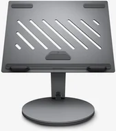 Części i akcesoria do laptopów - Spigen LD204H Laptop Stand Hub - Podstawka / stojak pod laptopa z Hubem 6 w 1 Space Grey - miniaturka - grafika 1