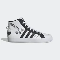 Trampki męskie - Męskie Trampki ADIDAS BRAVADA 2.0 MID ID7353 – Biały - miniaturka - grafika 1