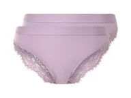 Majtki damskie - esmara Majtki figi damskie, 2 pary (Jasnofioletowy, XS (32/34)) - esmara® - miniaturka - grafika 1