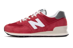 New Balance, Sneakersy męskie, Czerwone, 574,  rozmiar 45 - Sneakersy męskie - miniaturka - grafika 1