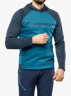 Bluza z kapturem Dynafit 24/7 Polartec Hoody - mallard blue - Bluzy sportowe męskie - miniaturka - grafika 1