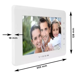 Zestaw wideodomofon WiFi M12W+S12D  - Vidos X - Wideodomofony - miniaturka - grafika 3